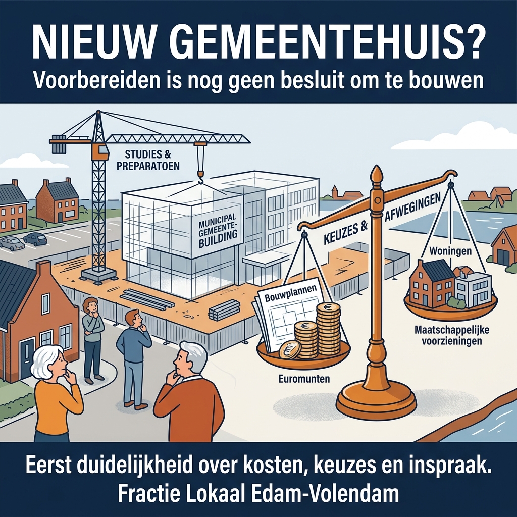 Gemeentehuis gaat "gewoon door" – volgens LEV haalt NIVO twee dossiers door elkaar